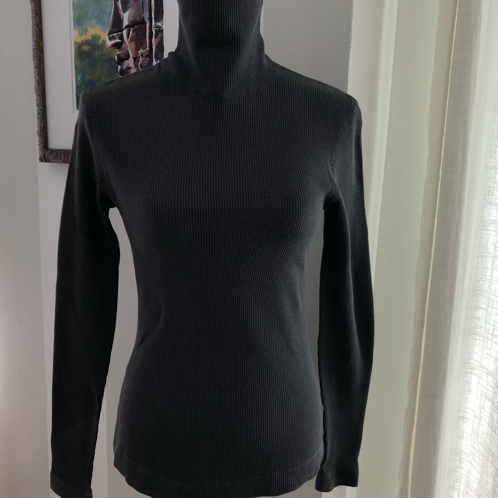 Three Dots Thermal Turtleneck